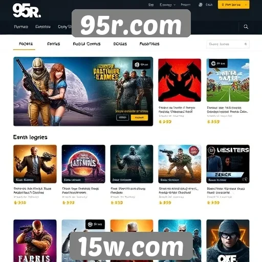 Eventos e promoções frequentes no site 95r.com