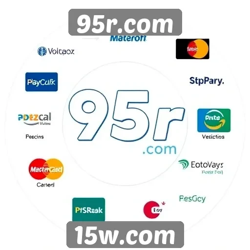 Exploração das opções de pagamento no 95r.com